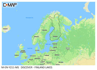 C-MAP Discover Y211 Suomen sisävedet karttakortti