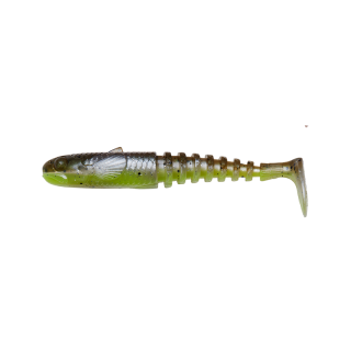 Savage Gear Gobster Shad 9cm väri Green Yellow Pearl