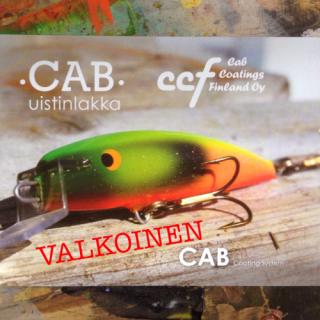 CAB uistinlakka valkoinen 3 L